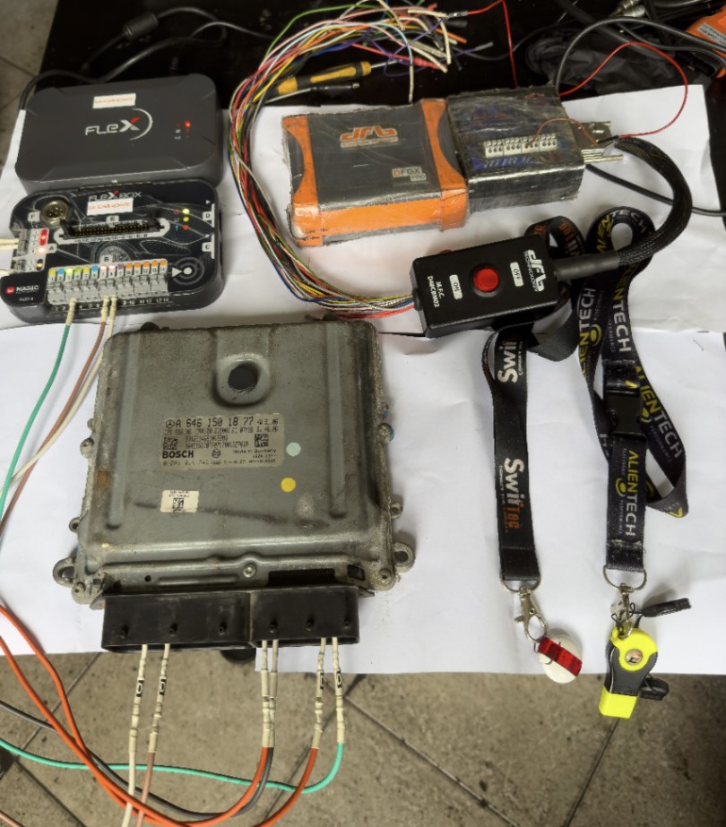 Bench programming in service mode